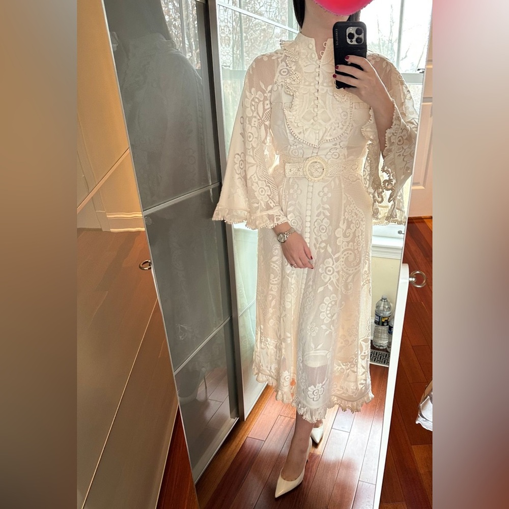 Zimmermann Tiggy Lace Midi Tunic - NWT
